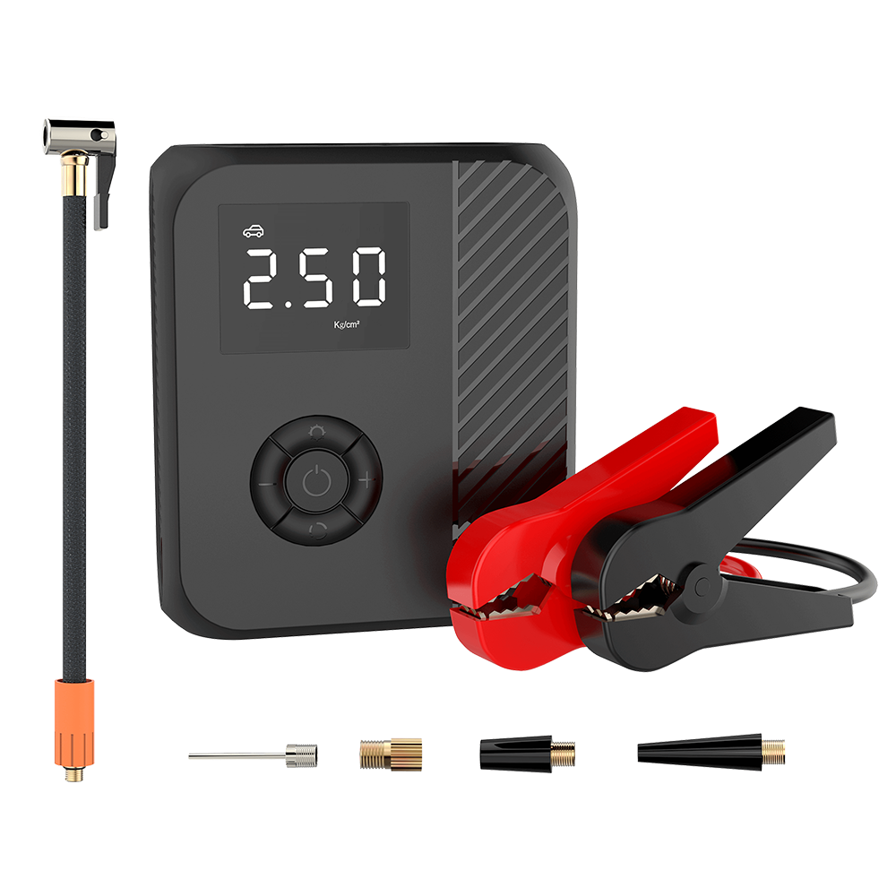 Rizzen Jump-Starter & Air Pump, 12 000 mAh